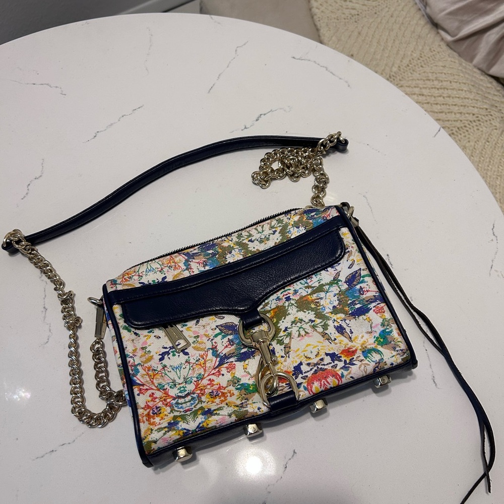 Rebecca Minkoff Blue Crossbody Bag with Elegant Design